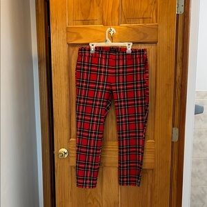 J. Crew Tartan Pants